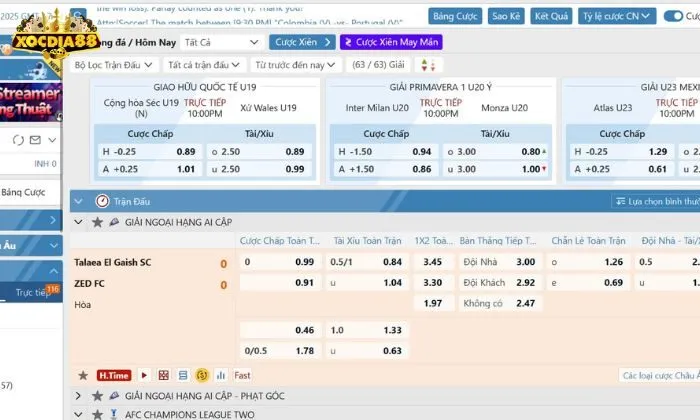 Khái quát về sân chơi cá cược thể thao Xocdia88