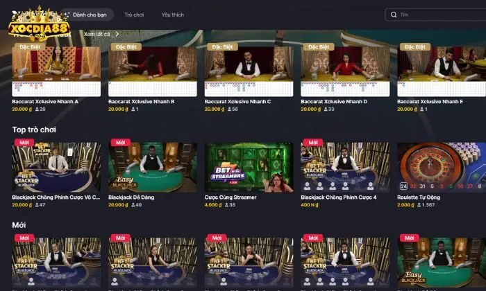 Game online Xocdia88 Game online Xocdia88 với trò chơi hấp dẫn đến từ nhà phát hành lớn