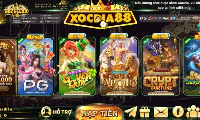 Nổ hũ xocdia88 Tham gia rinh thưởng lớn tại nổ hũ Xocdia88