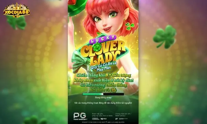 Nổ hũ xocdia88 Clover Lady